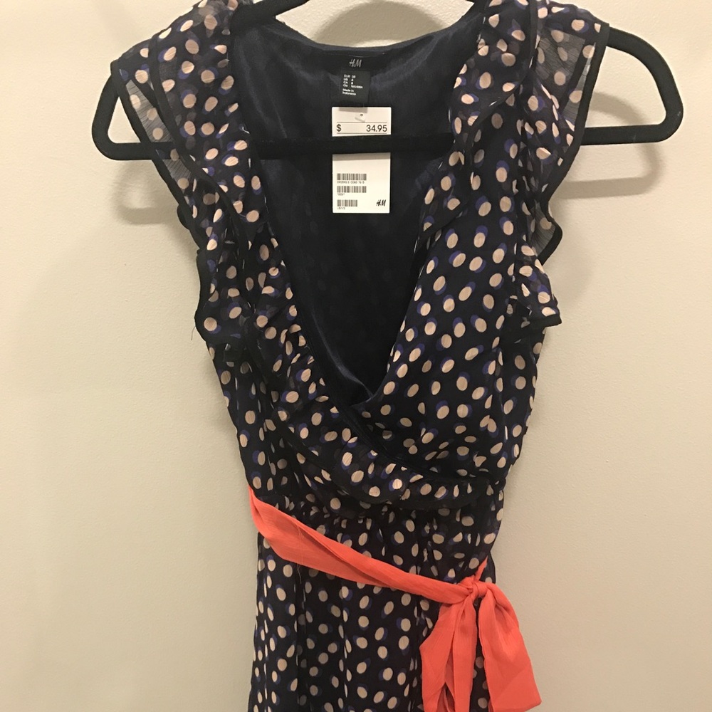 NEW H&M Polka Dot Dress